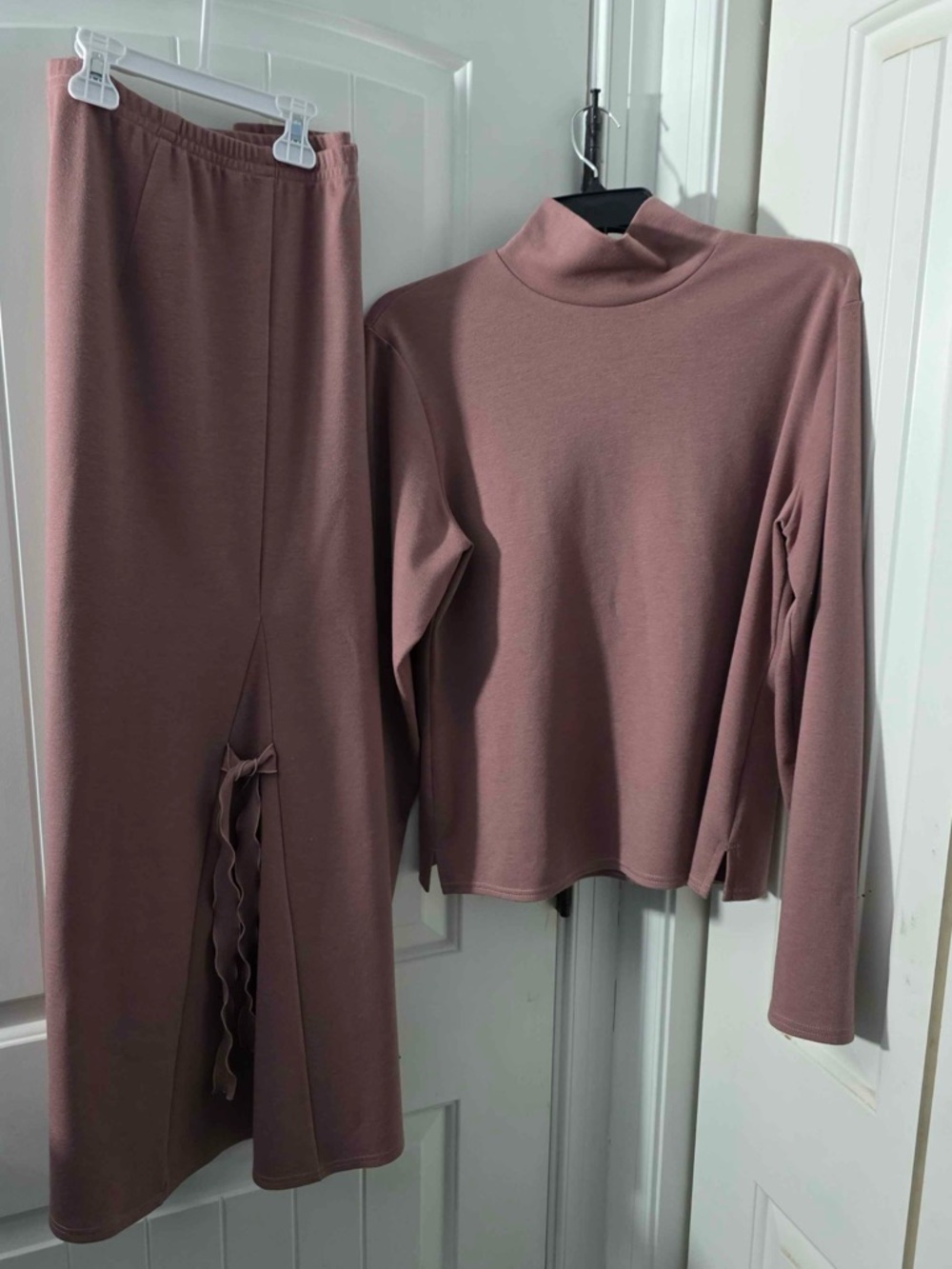 Linda Lundström Mauve Knit Top - Dusty Rose